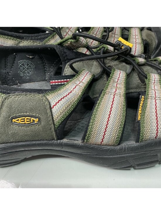 Keen Newport H2 Men\'s Waterproof Athletic Sandals Size 12 Hiking Green Black main image 4